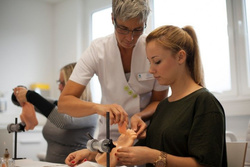 Tischhalterung zu Fußmodell